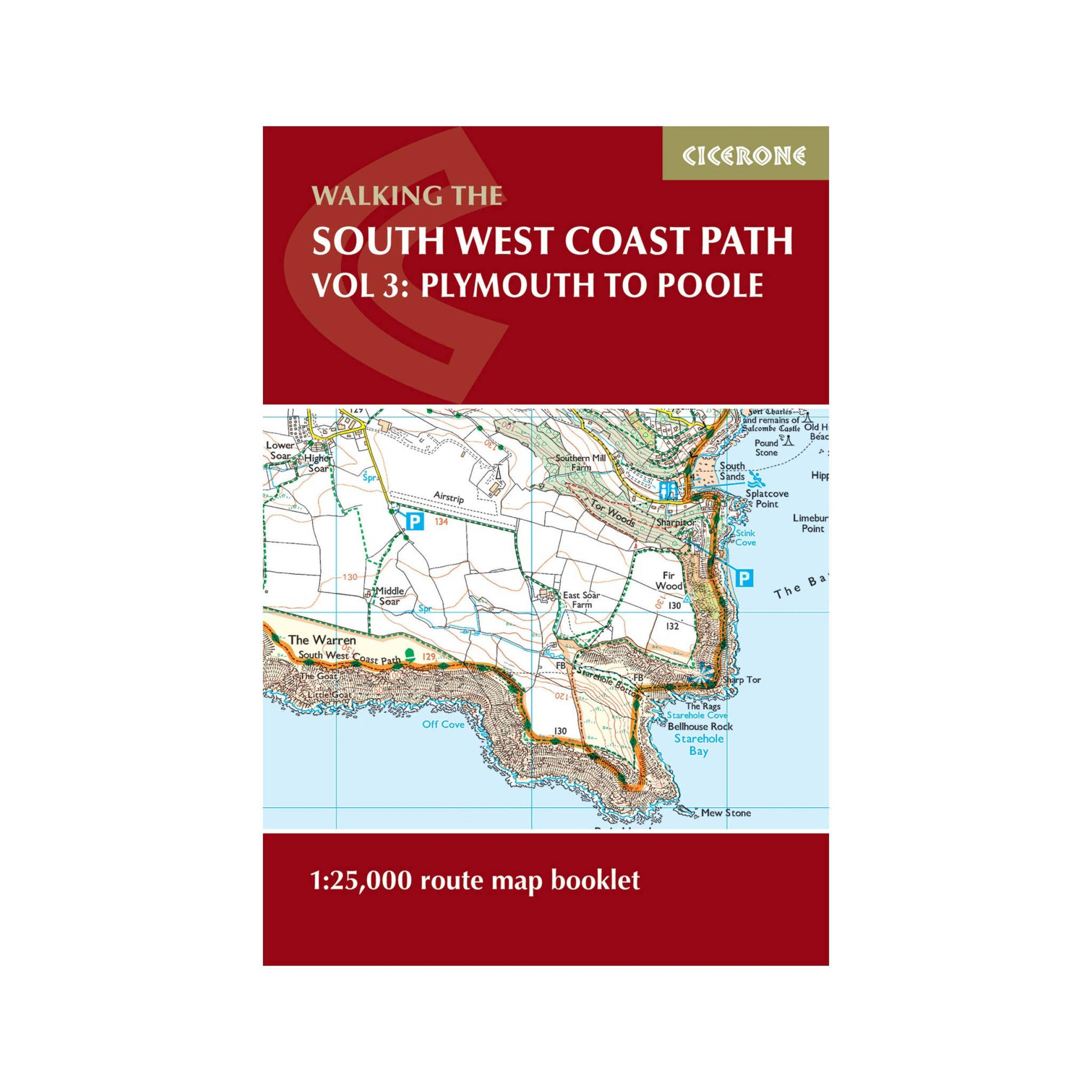 South West Coast Path Map Book - Plymouth to Poole