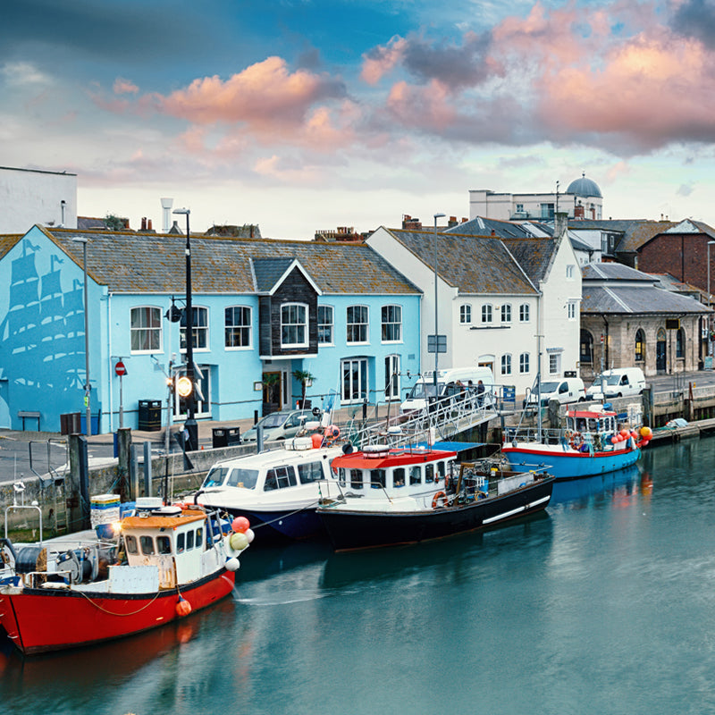 photo of boats for the town paper maps