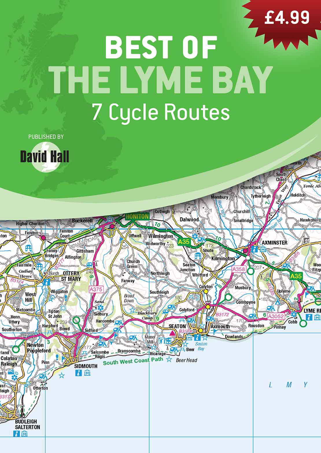 Best of the Lyme Bay - 10 Circular Pub Walks Book image
