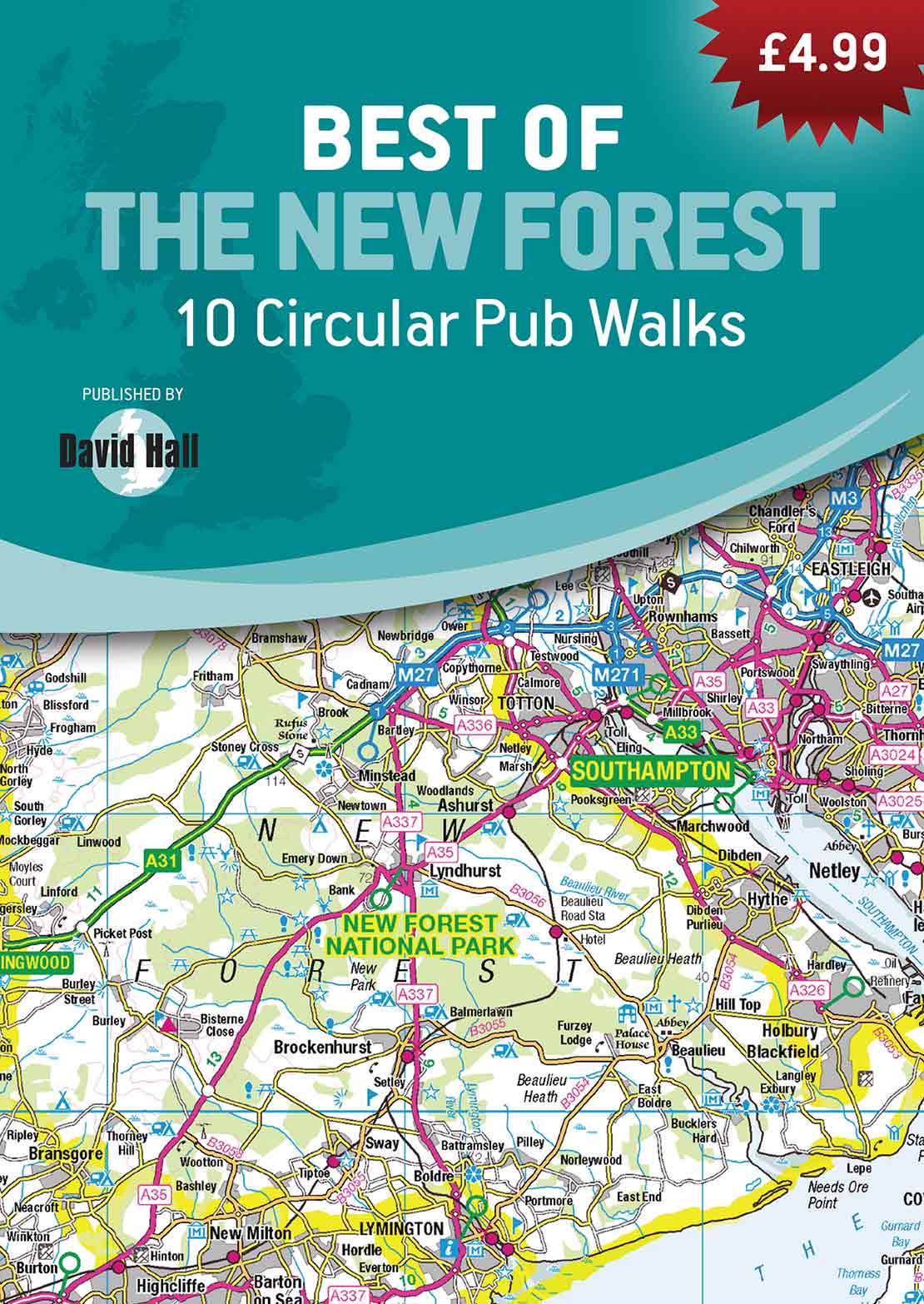 Best of the New Forest - 10 Circular Pub Walks Book image