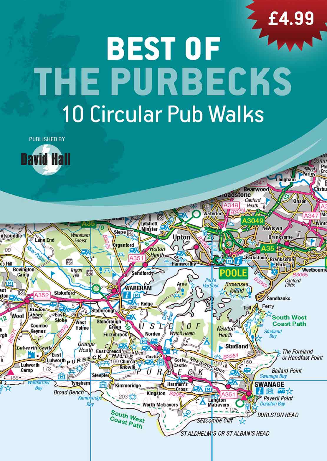 Best of the Purbecks - 10 Circular Pub Walks Book image