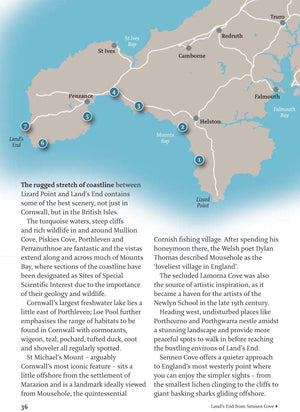 inside the Cornwall - 40 Coast & Country Walks Book image 1