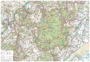 scanned image of Forest of Dean walks