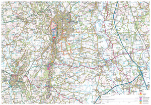 scanned image of Malvern circular walks