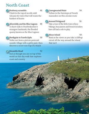 inside the Pembrokeshire - 40 Walks Book image 1