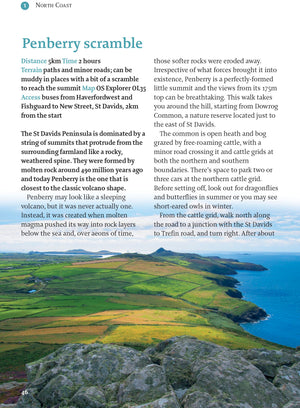 inside the Pembrokeshire - 40 Walks Book image 2