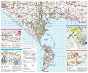 scanned image of Purbeck walks