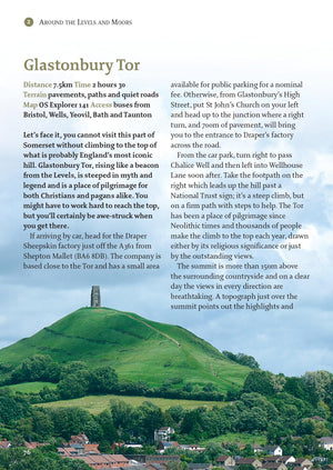 inside the Somerset - 40 Town & Country Walks Book image 2