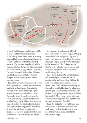 inside the Somerset - 40 Town & Country Walks Book image 3