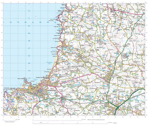 scanned image of St. Agnes map